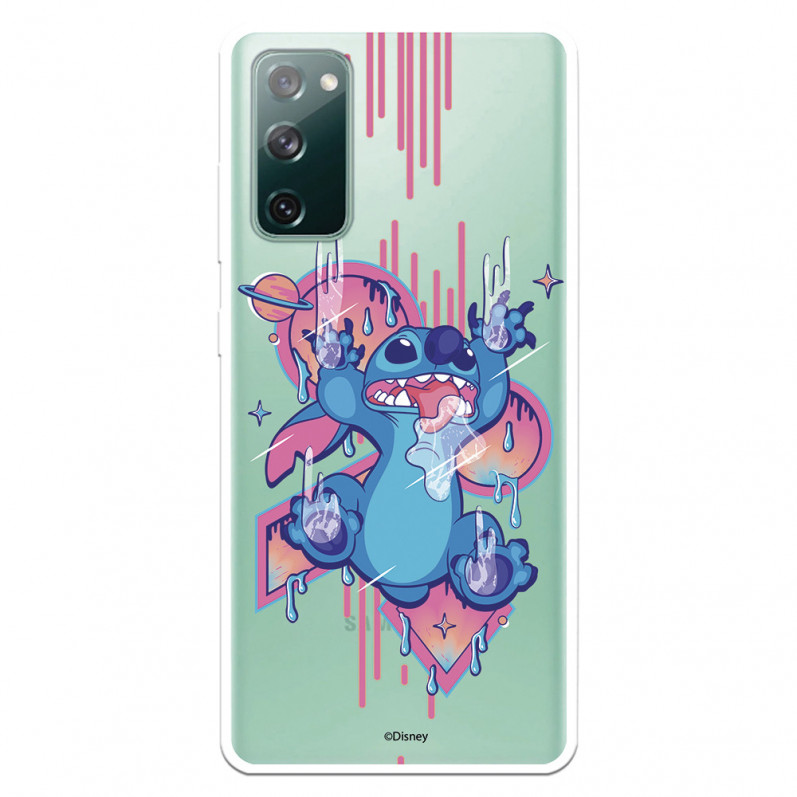 Funda para Samsung Galaxy S20 FE Oficial de Disney Stitch Graffiti - Lilo & Stitch