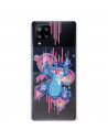Funda para Samsung Galaxy A42 5G Oficial de Disney Stitch Graffiti - Lilo & Stitch