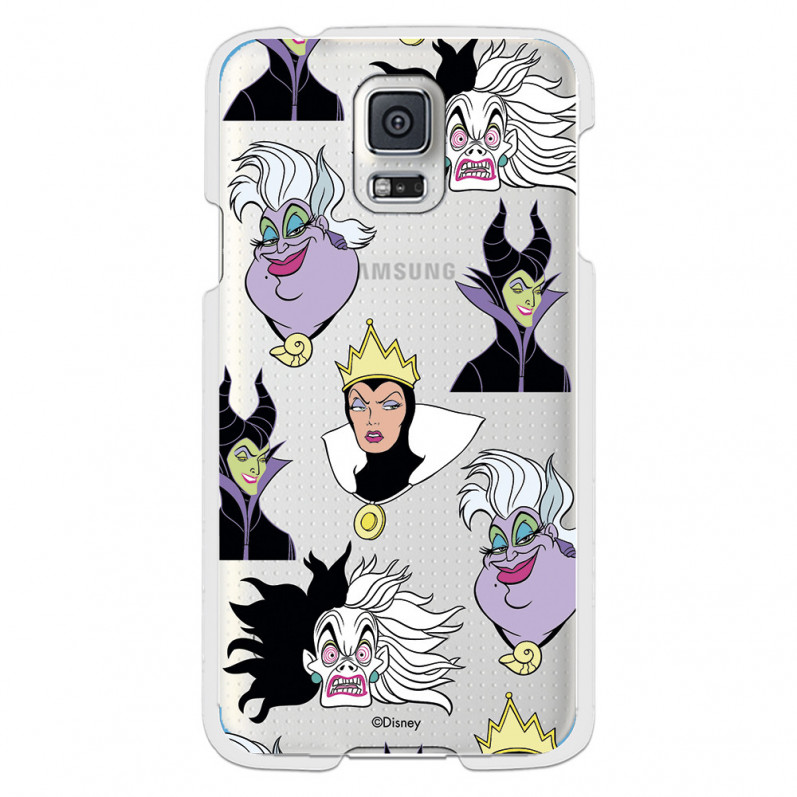 Funda para Samsung Galaxy S5 Neo Oficial de Disney Villanas Patrón - Villanas Disney