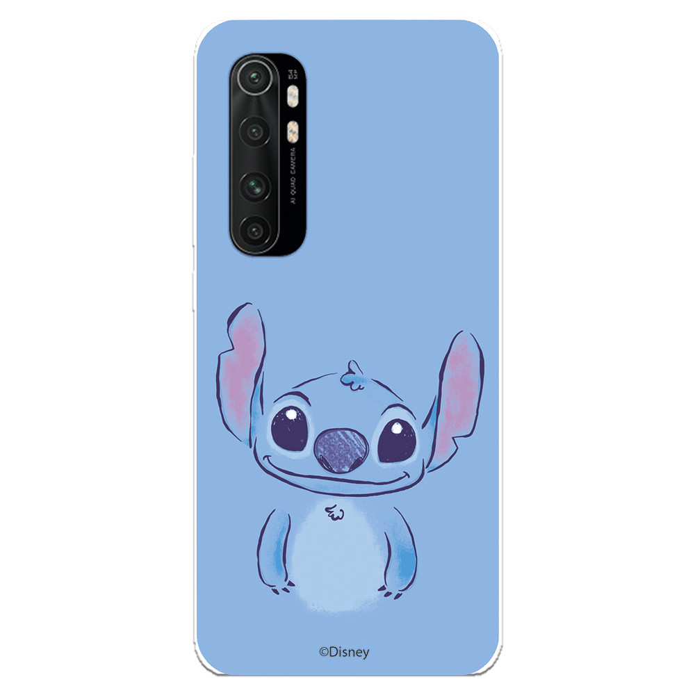 Funda para Xiaomi Mi Note 10 Lite Oficial de Disney Stitch Azul - Lilo &  Stitch