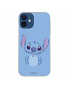 Funda para iPhone 12 Oficial de Disney Stitch Azul - Lilo & Stitch