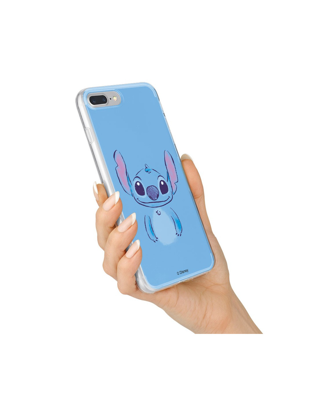 Funda para Xiaomi Mi 10T Lite Oficial de Disney Stitch Azul - Lilo & Stitch