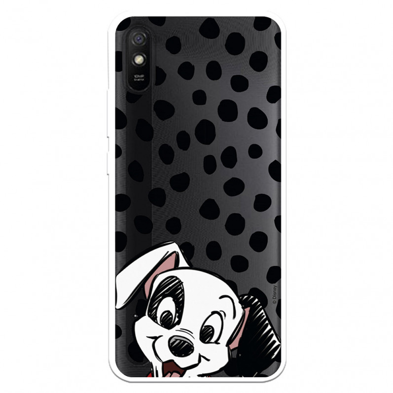 Funda para Xiaomi Redmi 9A Oficial de Disney Cachorro Manchas - 101 Dálmatas