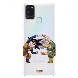 Funda para Samsung Galaxy A21S Oficial de Dragon Ball Goten y Trunks Fusión - Dragon Ball
