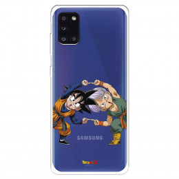 Funda para Samsung Galaxy A31 Oficial de Dragon Ball Goten y Trunks Fusión - Dragon Ball