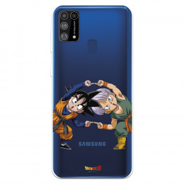 Funda para Samsung Galaxy M31 Oficial de Dragon Ball Goten y Trunks Fusión - Dragon Ball
