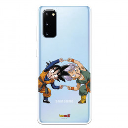 Funda para Samsung Galaxy S20 Oficial de Dragon Ball Goten y Trunks Fusión - Dragon Ball