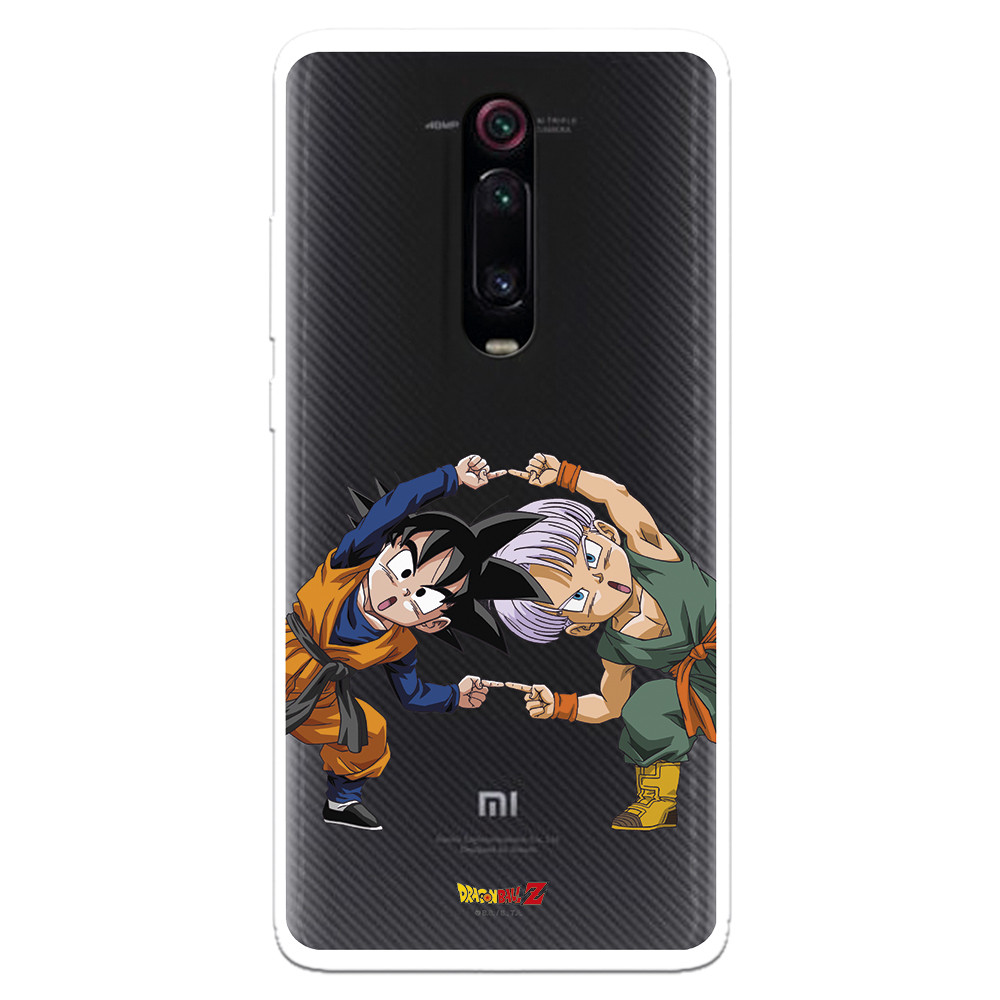 Funda para Xiaomi Mi 9T Oficial de Dragon Ball Goten y Trunks