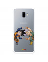 Funda para Samsung Galaxy J6 Plus Oficial de Dragon Ball Goten y Trunks Fusión - Dragon Ball