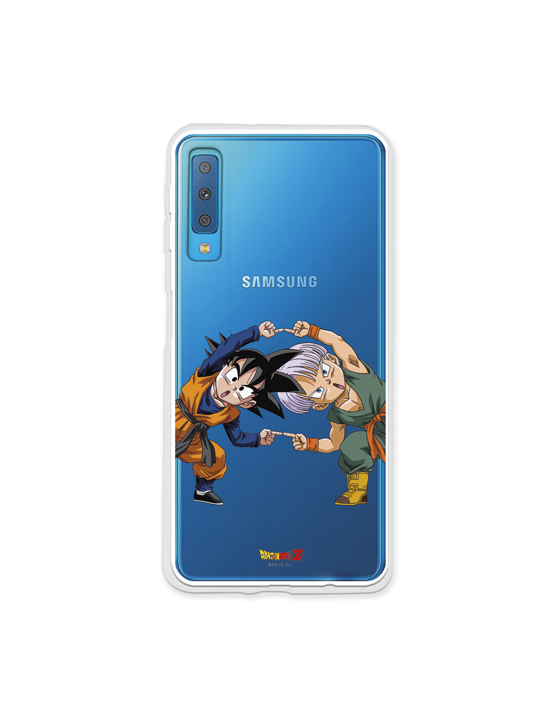 Funda para Samsung Galaxy S23 Ultra Oficial de Dragon Ball Goten y Trunks  Fusión - Dragon Ball