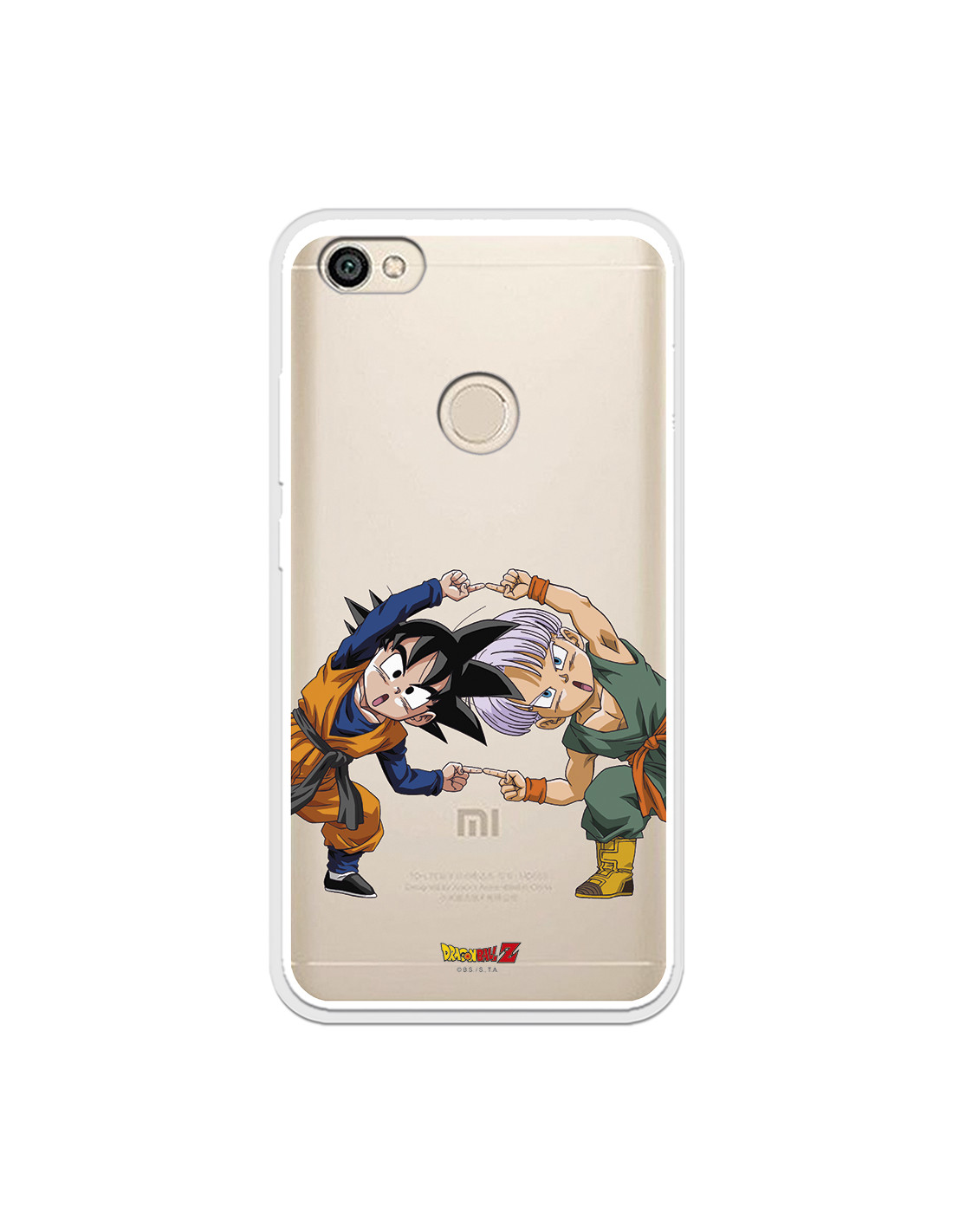 Establecer masculino delicadeza Funda para Xiaomi Redmi Note 5A Prime Oficial de Dragon Ball Goten y Trunks  Fusión - Dragon Ball