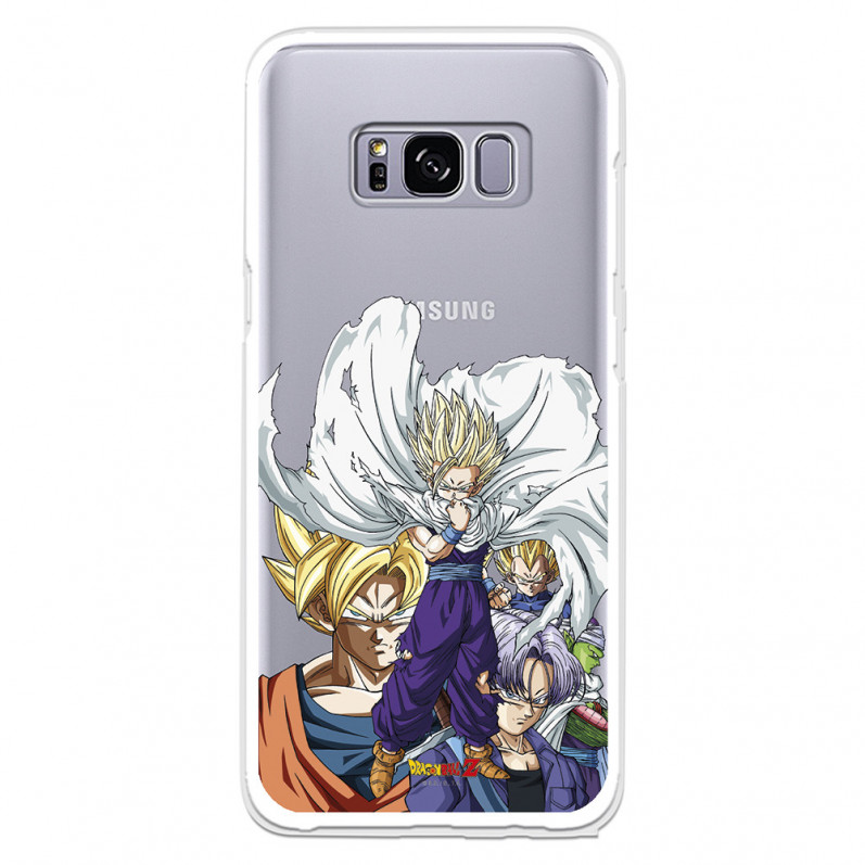 Funda para Samsung Galaxy S8 Oficial de Dragon Ball Guerreros Saiyans - Dragon Ball