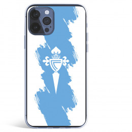 Funda para iPhone 12 Pro Max del Celta Escudo Trazo Azul - Licencia Oficial RC Celta