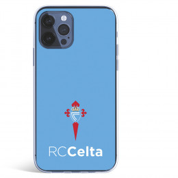 Funda para iPhone 12 del Celta Escudo Fondo Azul - Licencia Oficial RC Celta