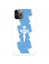Funda para iPhone 11 Pro del Celta Escudo Trazo Azul - Licencia Oficial RC Celta