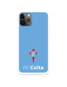 Funda para iPhone 11 Pro del Celta Escudo Fondo Azul - Licencia Oficial RC Celta