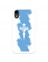 Funda para iPhone XR del Celta Escudo Trazo Azul - Licencia Oficial RC Celta