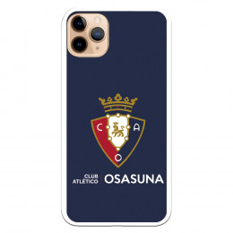 Funda para iPhone 11 Pro Max del Osasuna Escudo Fondo Azul - Licencia Oficial CA Osasuna