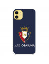 Funda para iPhone 11 del Osasuna Escudo Fondo Azul - Licencia Oficial CA Osasuna