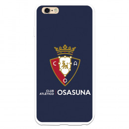 Funda para iPhone 6 Plus del Osasuna Escudo Fondo Azul - Licencia Oficial CA Osasuna