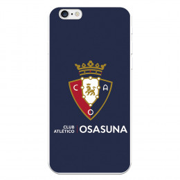 Funda para iPhone 6 del Osasuna Escudo Fondo Azul - Licencia Oficial CA Osasuna
