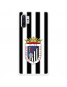 Funda para Samsung Galaxy Note 10 Plus del Badajoz Escudo Blanquinegro - Licencia Oficial Club Deportivo Badajoz