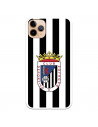Funda para iPhone 11 Pro Max del Badajoz Escudo Blanquinegro - Licencia Oficial Club Deportivo Badajoz