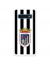 Funda para Samsung Galaxy S10 Plus del Badajoz Escudo Blanquinegro - Licencia Oficial Club Deportivo Badajoz