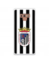Funda para Samsung Galaxy Note 9 del Badajoz Escudo Blanquinegro - Licencia Oficial Club Deportivo Badajoz