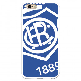Funda para iPhone 6 Plus del Recre Escudo Fondo Azul - Licencia Oficial Real Club Recreativo de Huelva