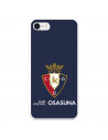 Funda para iPhone 8 del Osasuna Escudo Fondo Azul - Licencia Oficial CA Osasuna