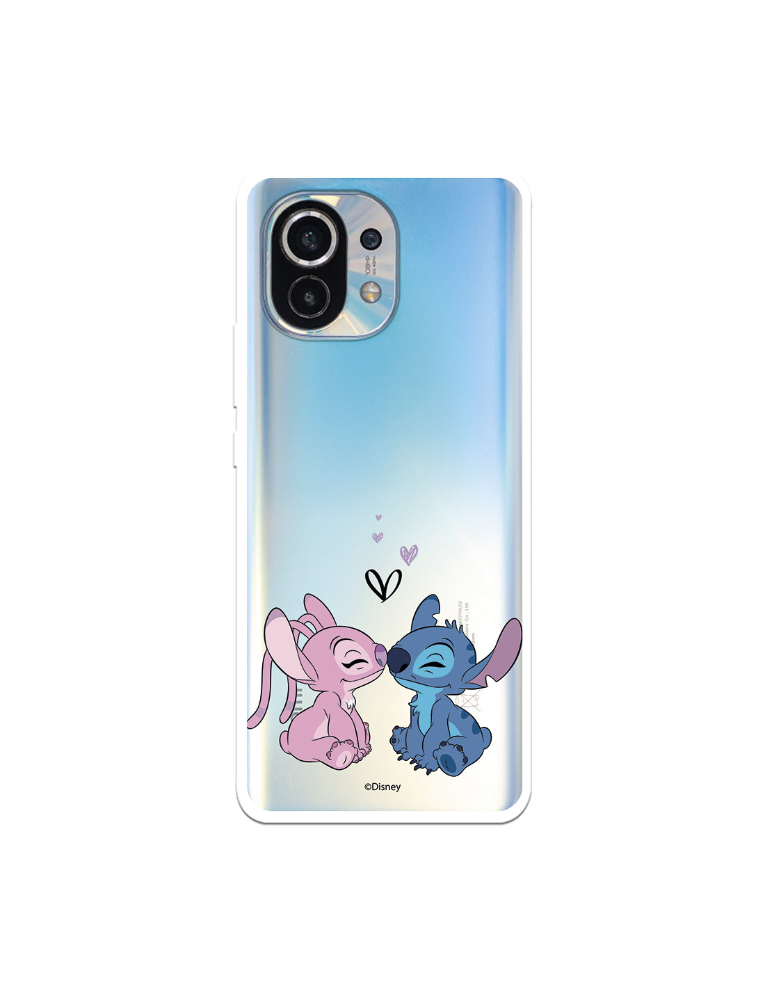 Funda para Xiaomi 11T Pro Oficial de Disney Angel & Stitch Beso - Lilo &  Stitch