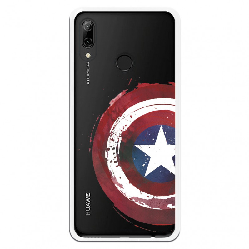 Carcasa Oficial Escudo Capitan America para Huawei Honor 10 Lite- La Casa de las Carcasas
