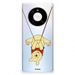 Funda para Huawei Mate 40 Pro Oficial de Disney Winnie  Columpio - Winnie The Pooh