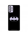 Funda para Samsung Galaxy A72 5G Oficial de DC Comics Batman Logo Transparente - DC Comics