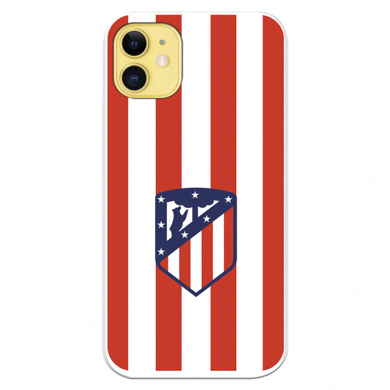 Funda para iPhone 11 del Atleti Escudo Rojiblanco - Licencia Oficial Atlético de Madrid