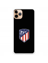 Funda para iPhone 11 Pro Max del Atleti Escudo Fondo Negro - Licencia Oficial Atlético de Madrid
