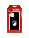 Funda para iPhone 11 Pro Max del Atleti Escudo Fondo Negro - Licencia Oficial Atlético de Madrid