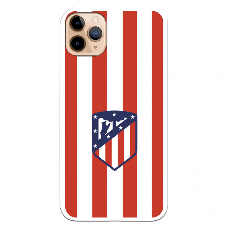 Funda para iPhone 11 Pro Max del Atleti Escudo Rojiblanco - Licencia Oficial Atlético de Madrid