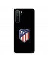 Funda para Huawei P40 Lite 5G del Atleti Escudo Fondo Negro - Licencia Oficial Atlético de Madrid