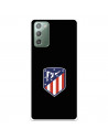 Funda para Samsung Galaxy Note20 del Atleti Escudo Fondo Negro - Licencia Oficial Atlético de Madrid