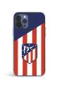 Funda para iPhone 12 del Atleti Escudo Fondo Atletico - Licencia Oficial Atlético de Madrid