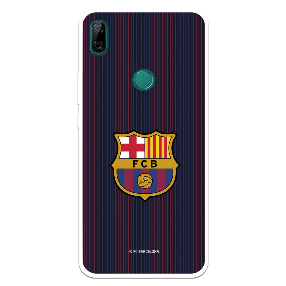 Funda para Huawei P Smart Z del Barcelona Rayas Blaugrana - Licencia  Oficial FC Barcelona