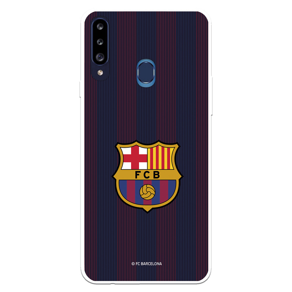 Funda para Samsung Galaxy A52S 5G del Barcelona Rayas Blaugrana - Licencia  Oficial FC Barcelona