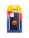 Funda para Samsung Galaxy J4 Plus del Barcelona Rayas Blaugrana - Licencia Oficial FC Barcelona