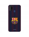 Funda para Samsung Galaxy M31 del Barcelona Rayas Blaugrana - Licencia Oficial FC Barcelona