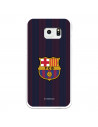 Funda para Samsung Galaxy S6 Edge del Barcelona Rayas Blaugrana - Licencia Oficial FC Barcelona
