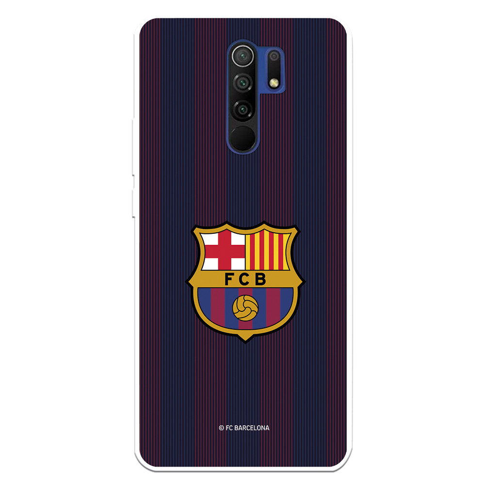 Carcasa COOL para Xiaomi Redmi Note 9S / Note 9 Pro Licencia Fútbol F.C.  Barcelona