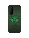 Funda para Xiaomi Mi Note 10 Lite del Betis Escudo Verde Fondo trama - Licencia Oficial Real Betis Balompié
