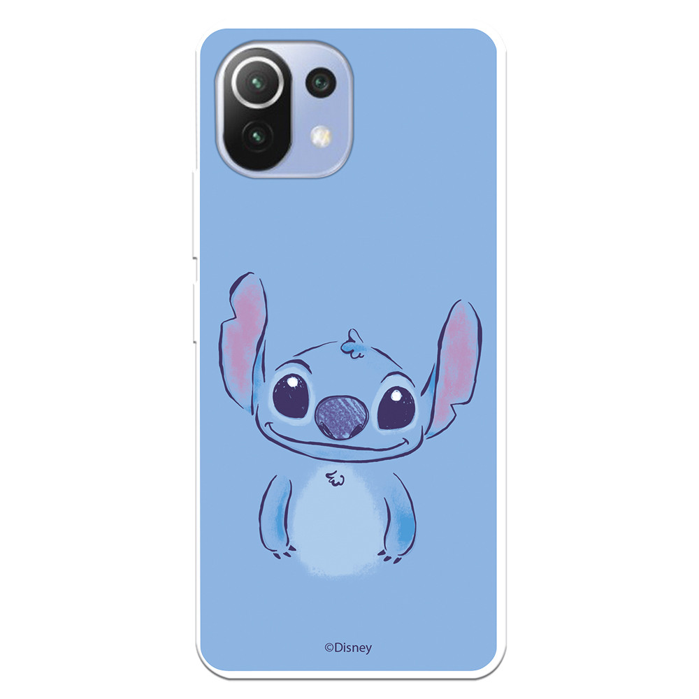 Funda para Xiaomi Mi 11 Lite Oficial de Disney Stitch Azul - Lilo